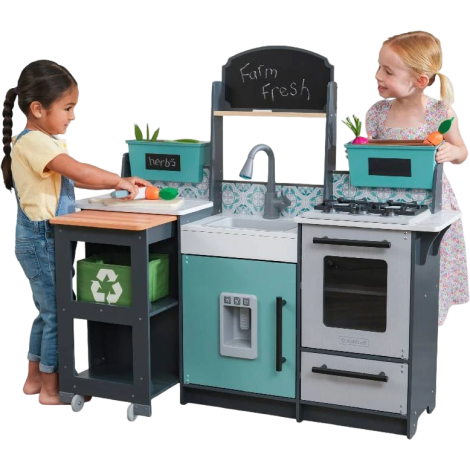 Bucatarie de joaca din lemn Garden Gourmet - imagine 21